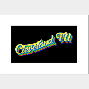 Cleveland, Tennessee - Throwback Posters and Art